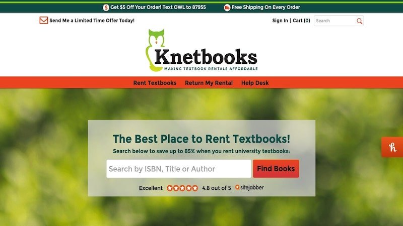 Knetbooks home page