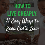 words how to live cheaply