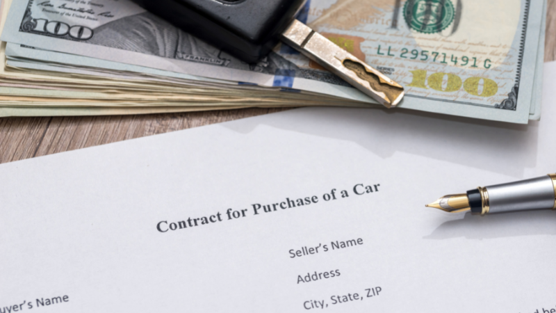 car lease contract