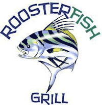 The logo for Rooster Fish Grill.
