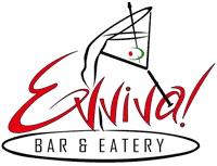 The logo for Evvia's.