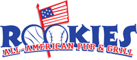 Rookie's American Pub logo.