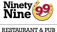 The logo for 99 Restaurant. 