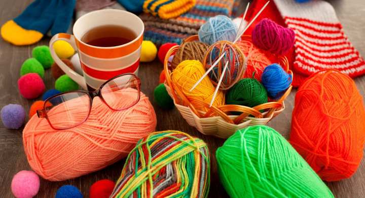Acts of kindness include things like knitting for charity
